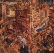 george grosz metropolis oil